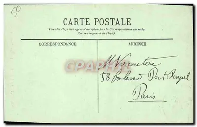 O Mont-Saint-Michel — A Roleta Monte-Charge — LL. n°119 — Verso