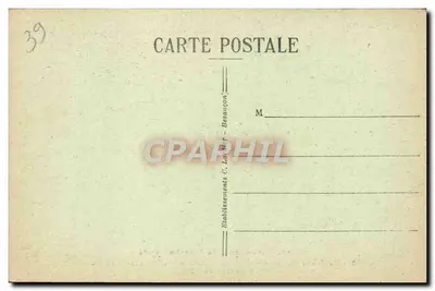 A Fonte do Lison — Sítios Pitorescos da Franche-Comté — C.L.B. 1202 — Verso