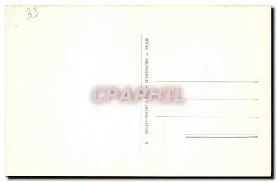 Libourne. O Hotel de Ville — editor CPHAPHIL, n°19 — Verso
