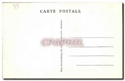 PONT-de-la-MAYE (Gironde) — Zamek Haut-Madère, Nowy Pałac — M. D. — Rewers