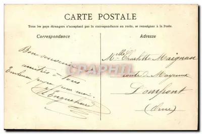 Monologue Pour payer son terme — GERNY et René ESSE — wydawca SULZBACH, nr 293 — Rewers