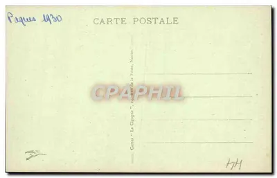 NANTES - Ábside de la Basílica de San Nicolás — editor Luneuil & De Blanc, n° 131 — Reverso