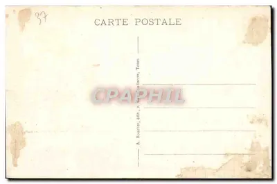 Chenonceaux — Conjunto da Fachada Thomas Bohier e Torre das Marcas — A. B. — Verso