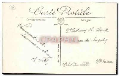Rouen — Ogólny widok z Pont Transbordeur — Wzór Paris n°7 — LL — Rewers