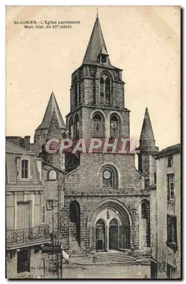 St-Junien - A Igreja Paroquial - Mon. hist. do século XI