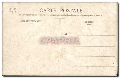 Limoges - Katedra — Prosper Batier, fotograf, nr 25 — Rewers