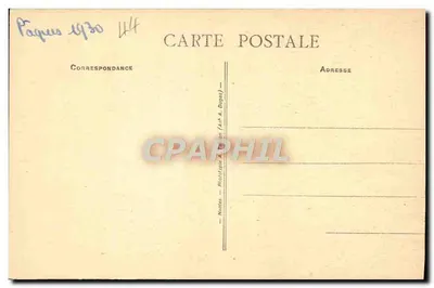 NANTES - Muzeum Sztuki — Edgard Maxence, Dusza Lasu, Szkoła Nowoczesna — N° 1101 z Katalogu — Rewers