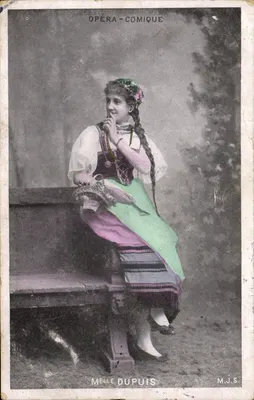 Melle Dupuis — Opéra-Comique — M.J.S.