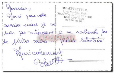 Mała dziewczynka z bukietem — Szczęśliwego Dnia — MIP 141 — Rewers