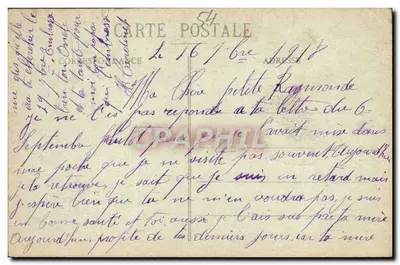 Lunéville — Igreja de São Jacinto — E. Hauteau, 15ª edição, Lunéville — Verso