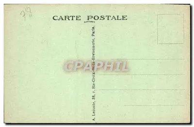 Versailles — O Hospital Militar A I. — A. Leconte, Paris — Verso