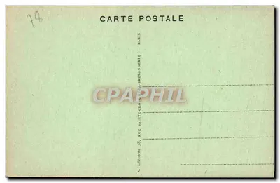 Versailles — O Hospital Militar — A. L. — Verso