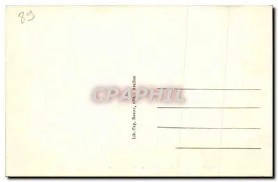 Wąwoz Cousin — Jedno z dzikich zakątków rzeki — Lib.-Pap. Ravier, wydawca - Avalon — Rewers