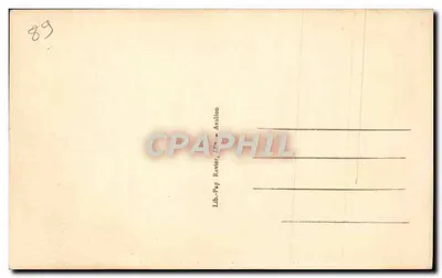 Avallon — Ogólny widok, z Merlande — Lib.-Pap. Ravier, wyd. - Avalon — Rewers