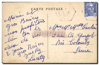Pejzaż nad rzeką Cousin — Pittoreski Morvan — Artislic n°157 — Rewers