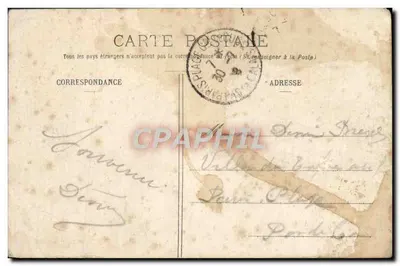 Ruines dans la propriété du Marquis de Longvilliers — Montreuil-sur-Mer — Lib. Fontaine-Segret — Verso