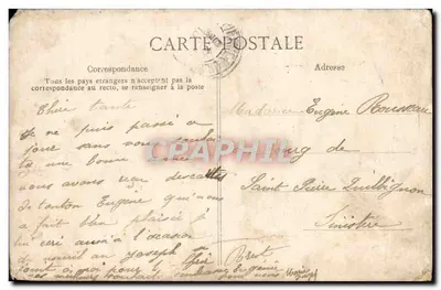 Toulon — Claret — O Ponte — 568. Editor E.D. — Verso