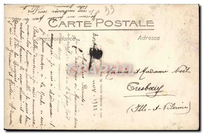Bordeaux - El Monumento de los Girondinos - Select LL — Reverso