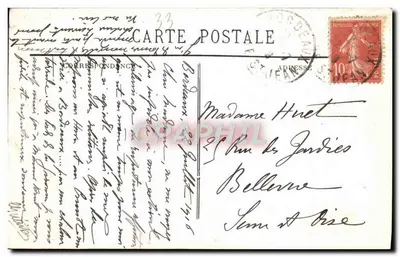 Bordeaux — A Igreja de Santa Cruz — SVI — Verso