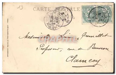 A Vela — Um Tonel de Corrida — Salão 1904 — Gueldry — Verso