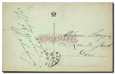 Korsyka - Ajaccio — Widok z Balestrino — Foto A. TOMA (Korsyka) — Rewers