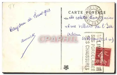 Limoges — Mosty Saint-Martial, z Rewolucji i Mosty — Rewers