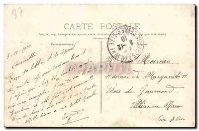 Limoges — Hotel de Ville — wydawca: S. C. (n° 210) — Rewers