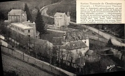 Estação Termal de Chaudes-Aigues (Cantal) — O Estabelecimento Termal — Helios