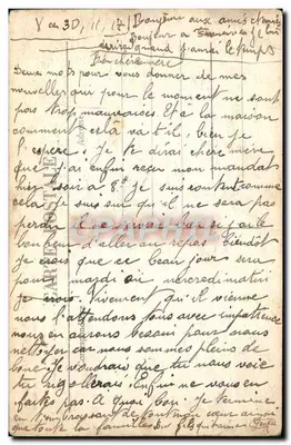 Massiac — A Capela de Santa Madeleine — editor Le Cantal Illustré, n° 1464 — Verso