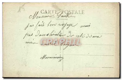 Cantal — Gipfel des Puy Mary — Panoramablick — Plomb du Cantal 1868 — Rückseite