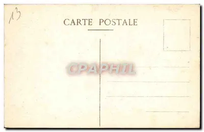 Tarascon — Zamek — Cliché de la Compagnie Aérienne Française — Rewers