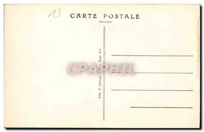Fontvielle - Młyn A. Daudeta — Wydawca J. George, Arles, nr 301 — Rewers