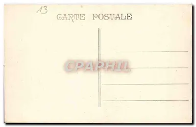 MARSEILLE - Piazza Castellane. Fontana Cantlini — Verso