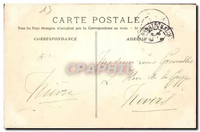 Marseille - Reformowani i Pomnik Mobilnych — E. Laugier, n°650 — Rewers