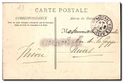 Marseille - Prefektura — fototyp. E. Lacour, n°27 — Rewers