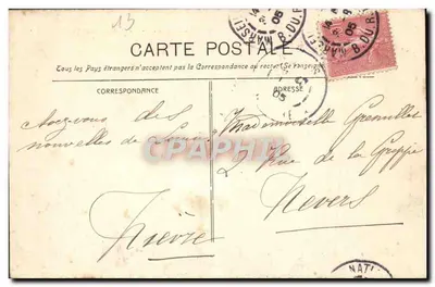 Zamek If (strona północna) — Marsylia — Guerdes Phot. (n° 788) — Rewers