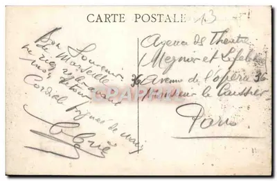 MARSEILLE – Park Borély – Chalet i Jezioro — Rewers
