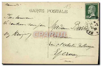 Marseille — Rue de la République — Wydawca D. SAVOYER, n° 42-13 — Rewers