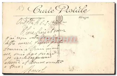 Marseille — Porto Velho — Vista panorâmica — LL. n°37 — Verso
