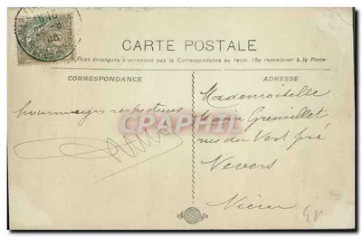 Marsiglia — Vista generale dei bacini di Joliette — Editore: C. Rivière — Verso