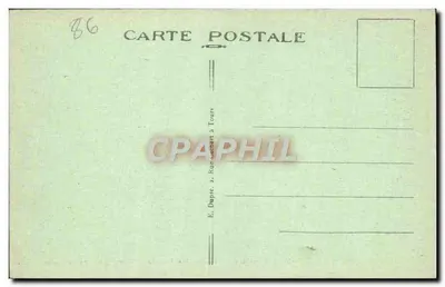Chatellerault (Vienne) — O Jardim Público — A.P. — Verso