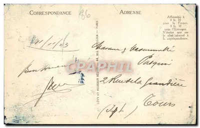 Poitiers - Le Clain - Notre-Dame-des-Dunes i Kaserny - BD — Rewers
