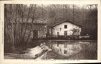 Civray (Vienne) — O Velho Molino dos Idades — Livraria-Fototipia Tercerau