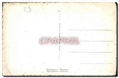 La Courtine (Creuse) — vue aérienne, rivière, bâtiments, canon et tank — éditeur S. ET. L. — Achterkant