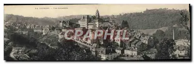 Uzerche — Vue d'ensemble — éditeur non identifié, n° de série 3-4