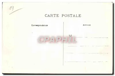 Tulle - Most Barrière — wydawca Tulle, numer serii 216 — Rewers