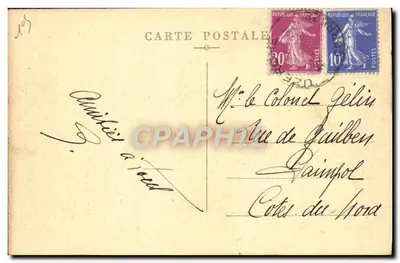 Uzerche (Corrèze) — Ogólny widok — 47 — Rewers