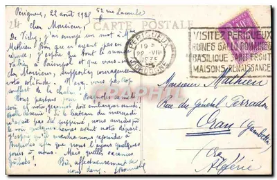 Périgueux — Widok ogólny — Wydawca nieznany, nr 18 — Rewers