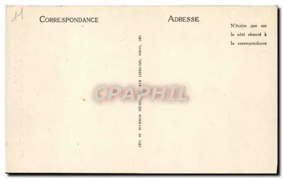 Carcassonne — La Avant-Porte de l'Aude y Torre de la Justicia — L.L. — Reverso