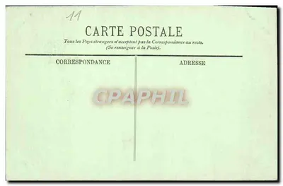Carcassonne (Cité) — A Porta e a Torre St-Nazaire — LL. n°55 — Verso